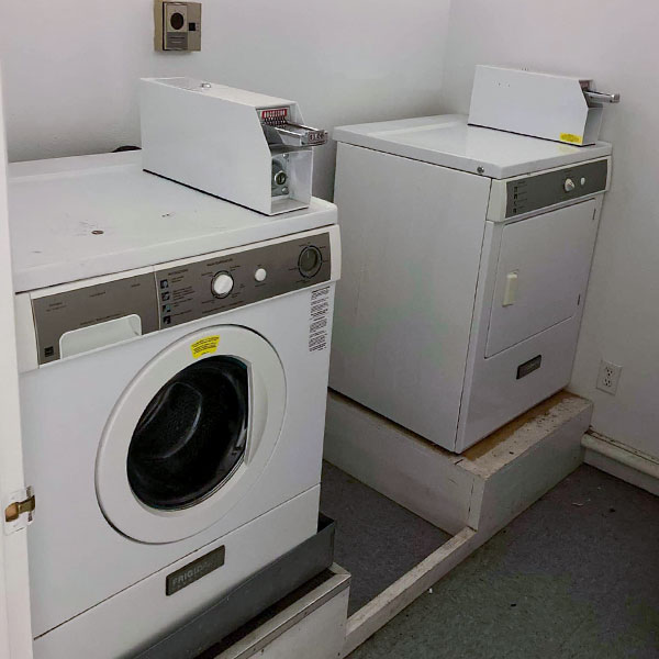 Coin Operated Close Washer and Drier