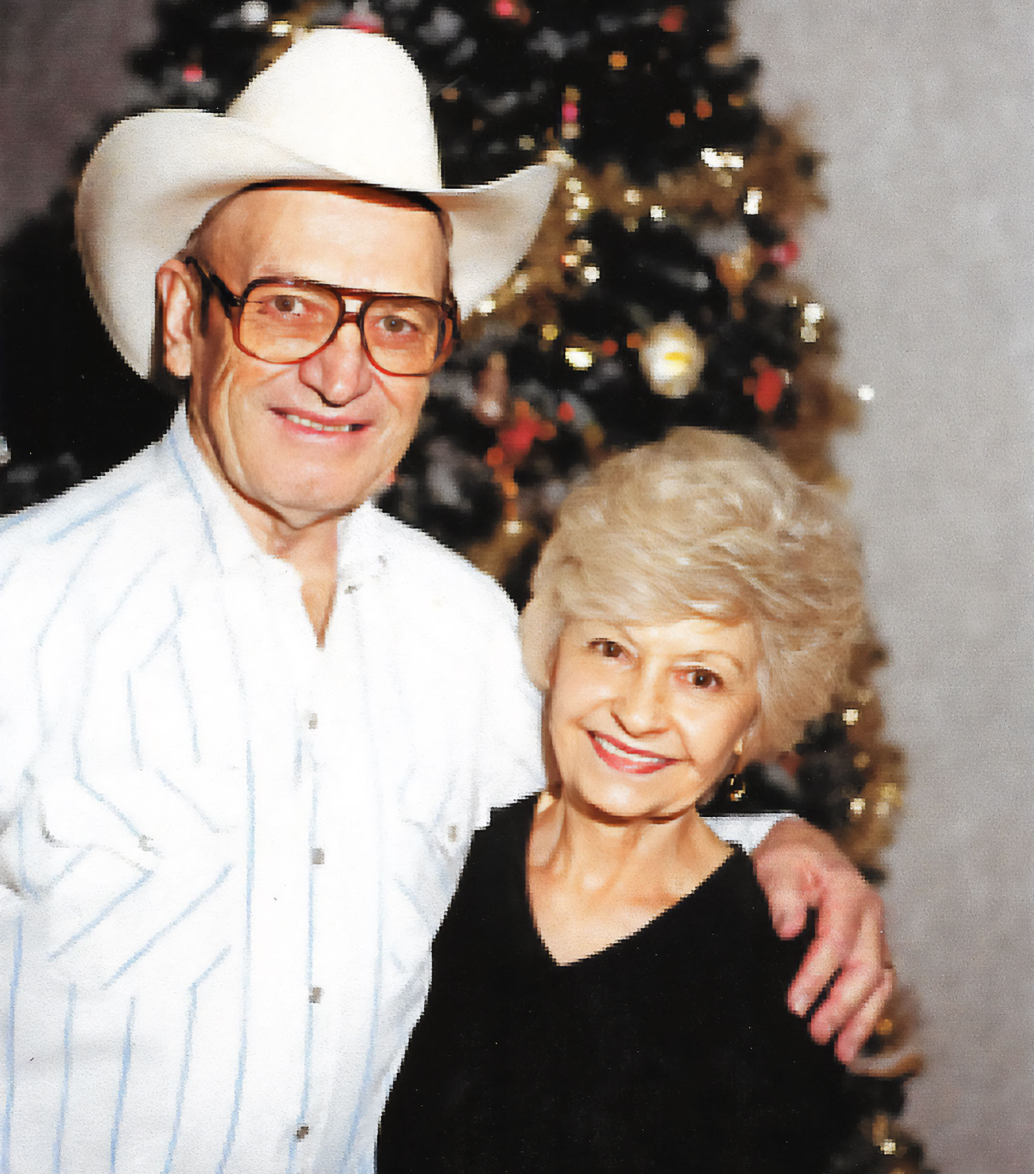 Wayne & Velma Christmas Card Photo